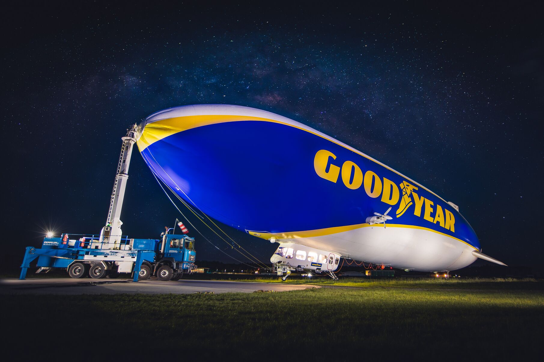 Current Blimps Goodyear Blimp